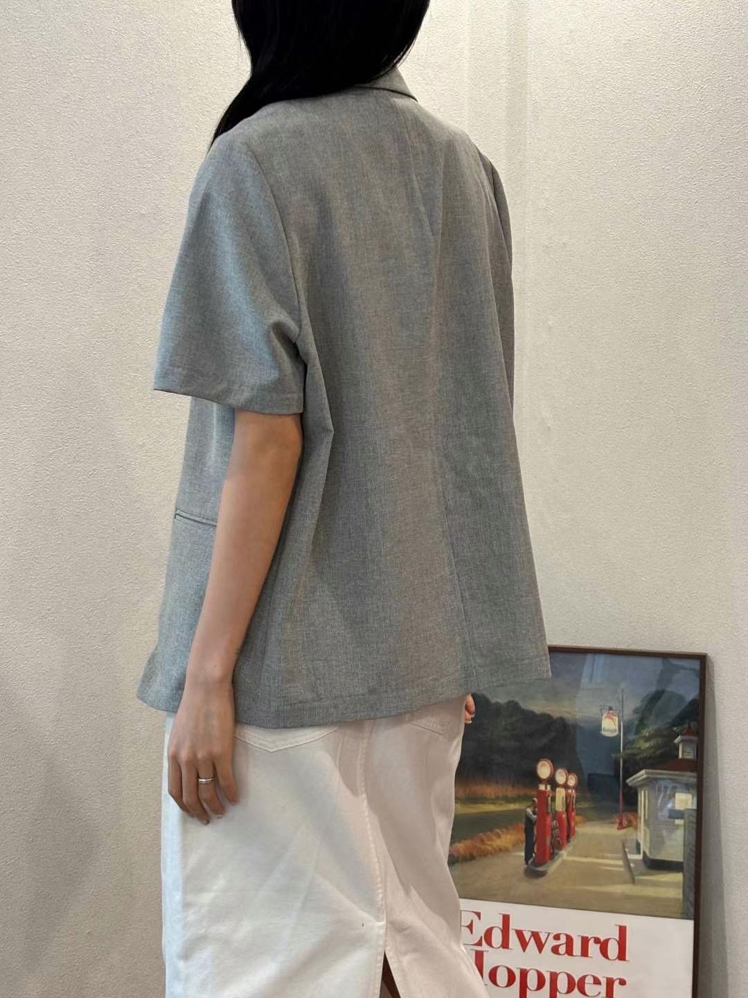 YANGPA韓國直郵㊣女裝新品職業推薦25春夏熱賣真品時尚夾克YANGPA夾克