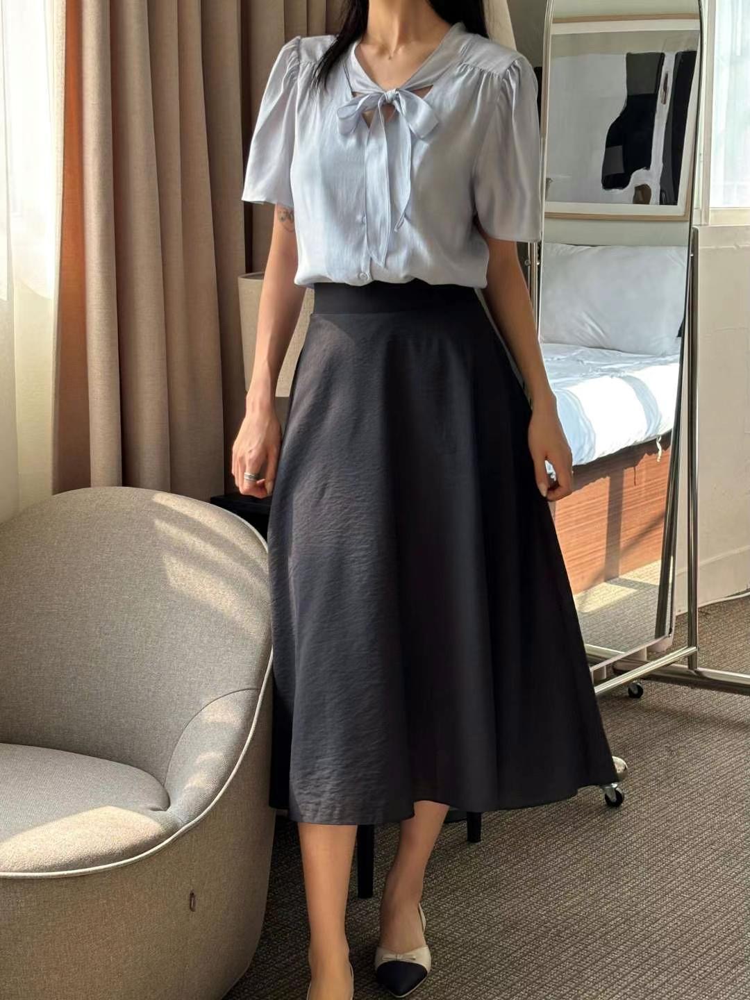 YANGPA東大門㊣代購女裝新品休閑真品25春夏推薦襯衫蕾絲衫YANGPA襯衫/蕾絲衫