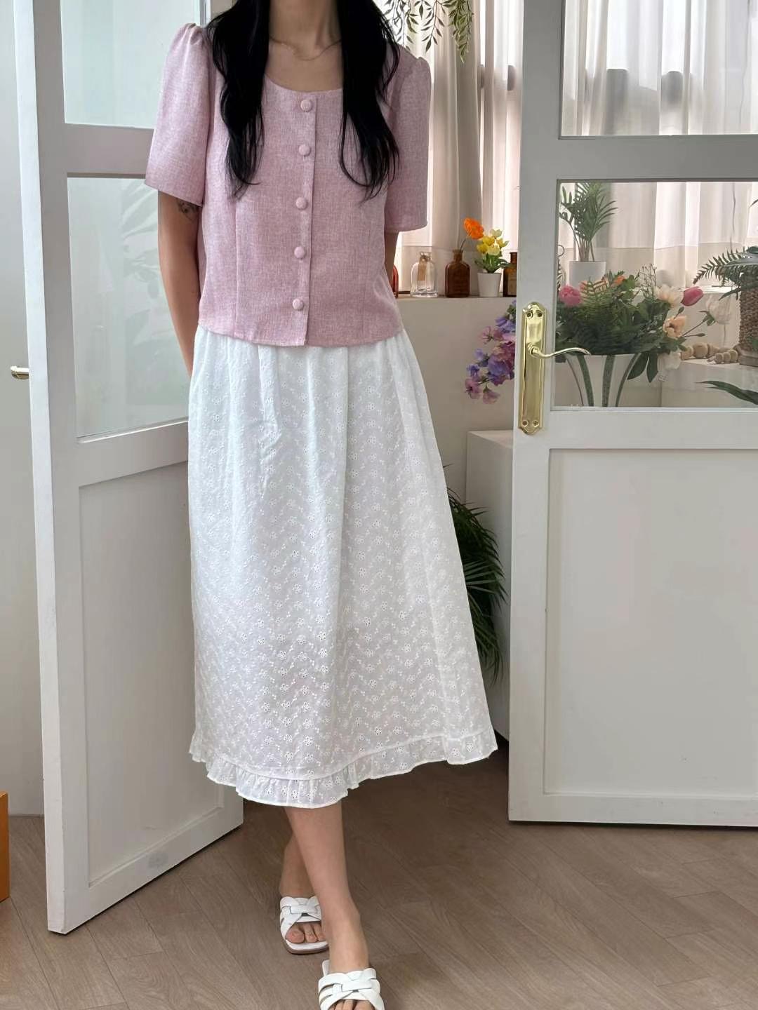 YANGPA東大門㊣代購女裝新款真品職業推薦時尚半身裙中短裙YANGPA半身裙/中短裙