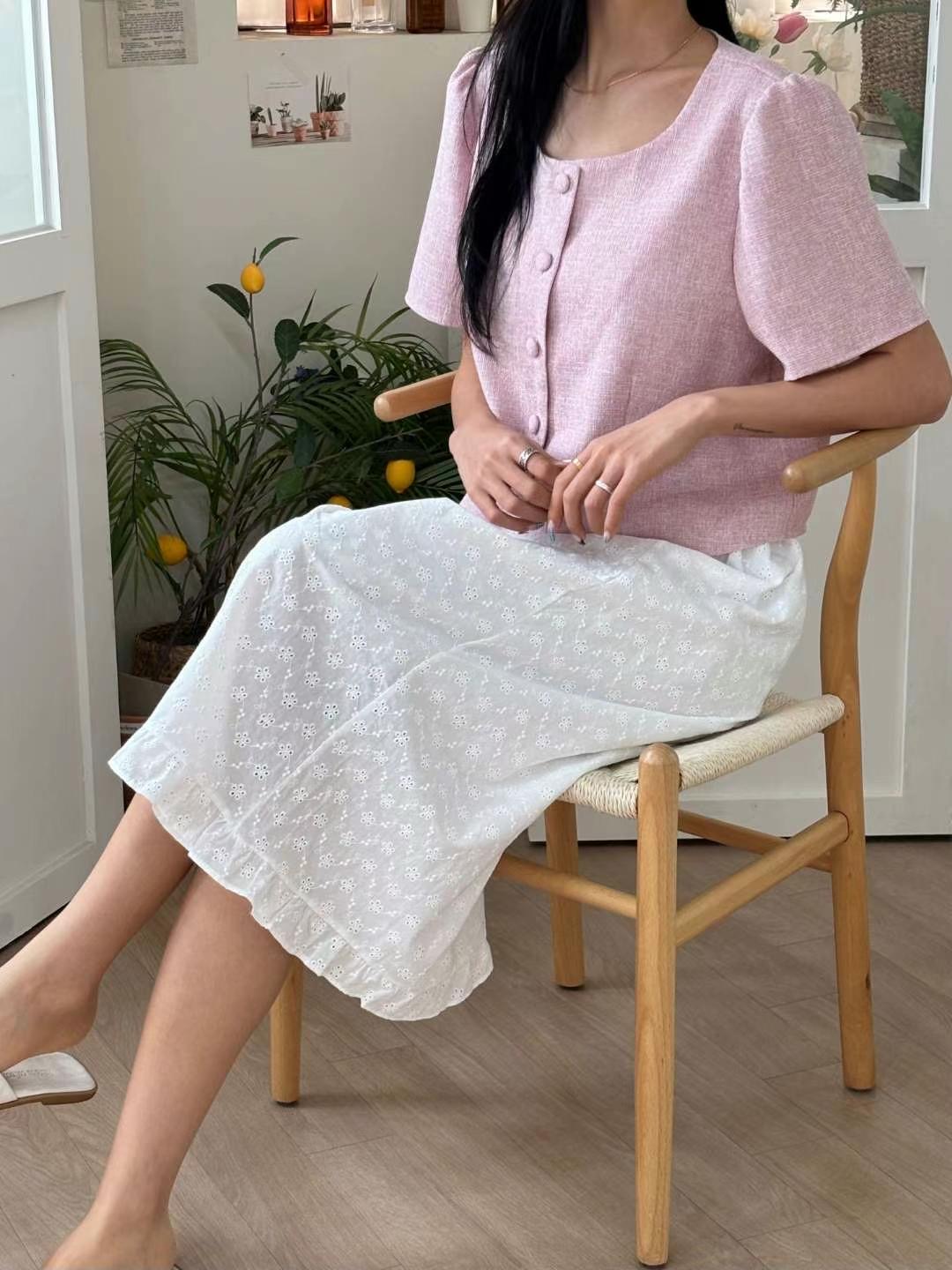 YANGPA東大門㊣代購女裝新款真品職業推薦時尚半身裙中短裙YANGPA半身裙/中短裙
