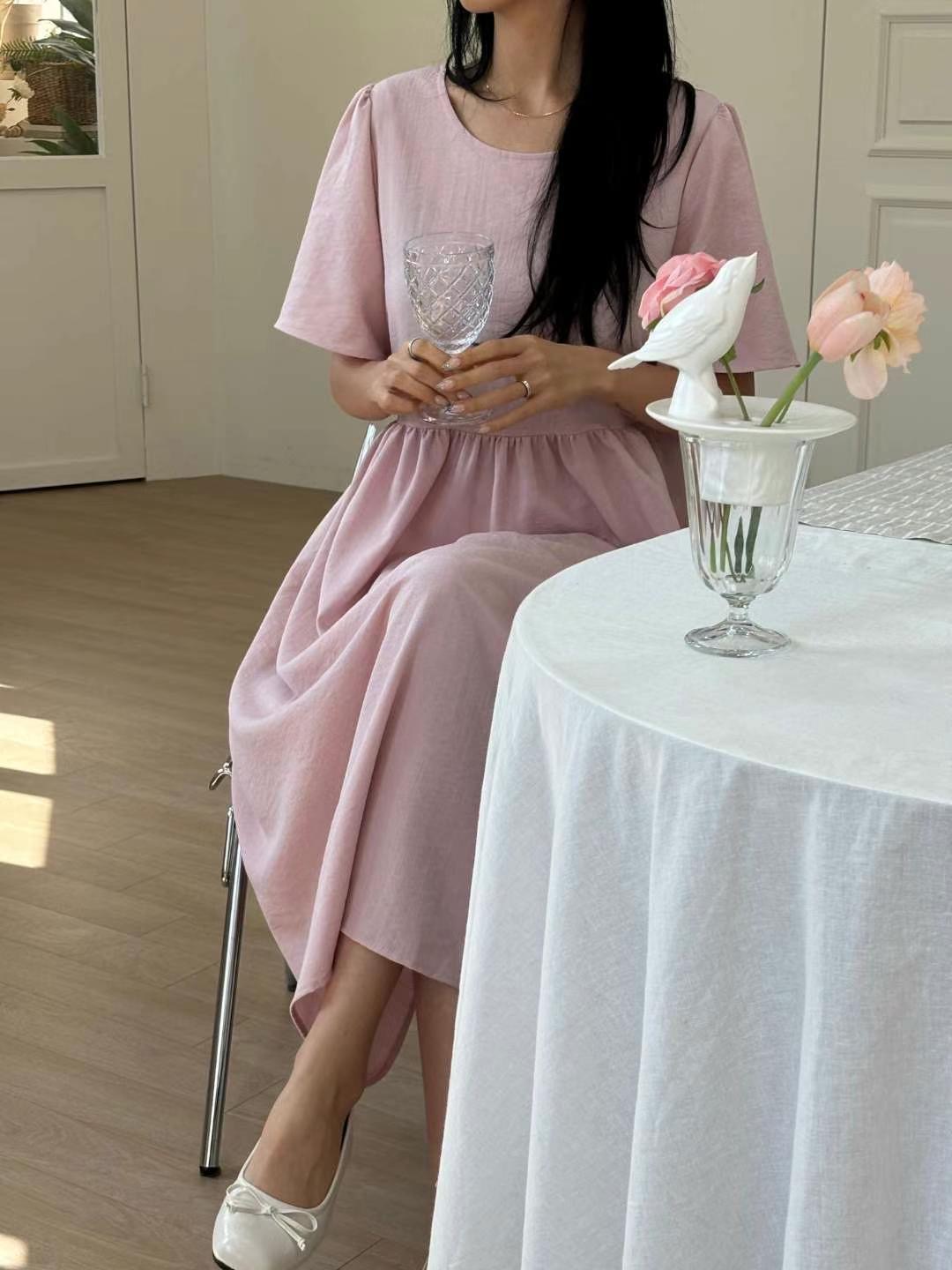 YANGPA韓國直郵㊣女士新款職業真品人氣推薦25春夏熱賣連衣裙YANGPA連衣裙