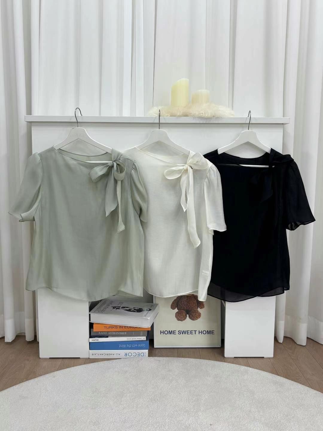 YANGPA韓國代購㊣女裝新品真品時尚25春夏休閑職業襯衫蕾絲衫YANGPA襯衫/蕾絲衫圖色3左三色