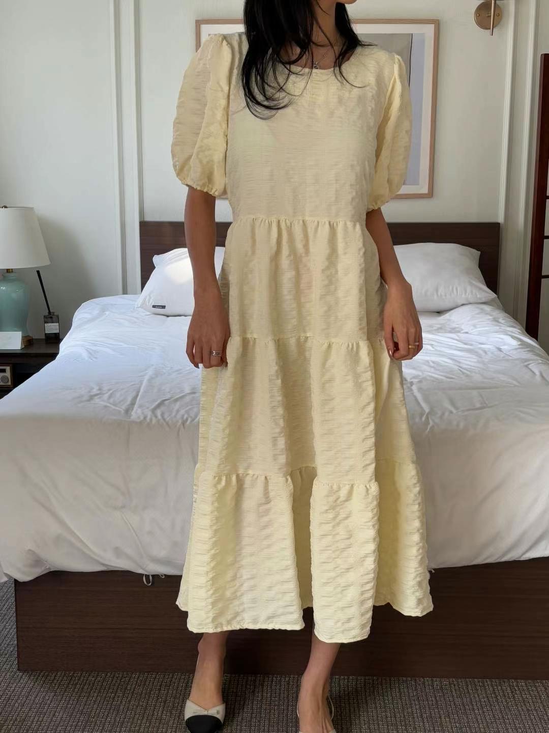 YANGPA東大門㊣直郵女士新品人氣熱賣時尚休閑真品25春夏連衣裙YANGPA連衣裙
