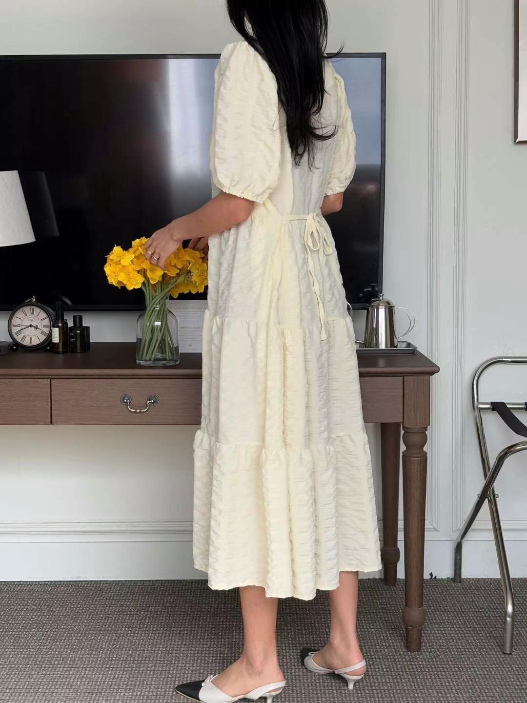 YANGPA東大門㊣直郵女士新品人氣熱賣時尚休閑真品25春夏連衣裙YANGPA連衣裙