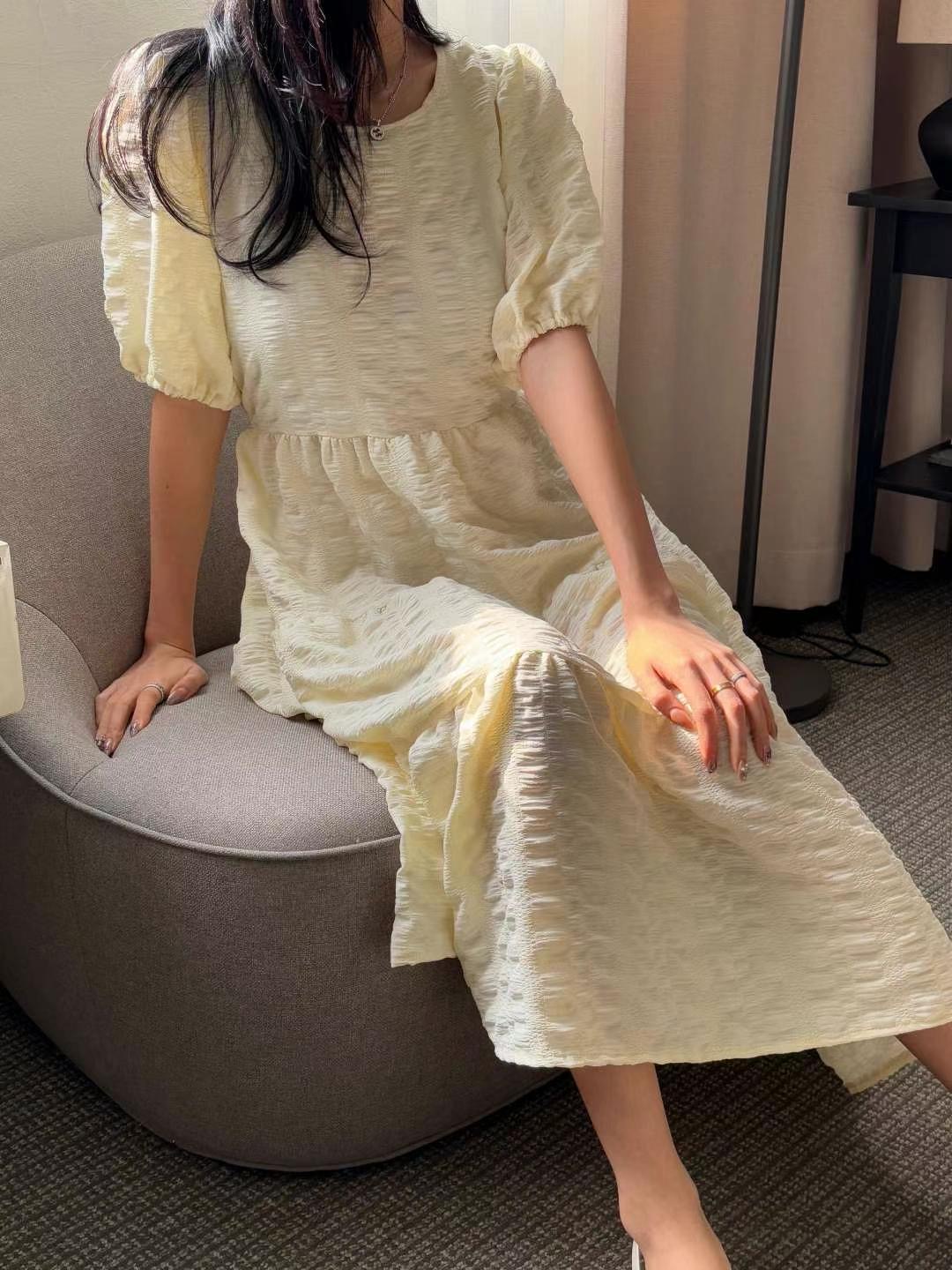 YANGPA東大門㊣直郵女士新品人氣熱賣時尚休閑真品25春夏連衣裙YANGPA連衣裙