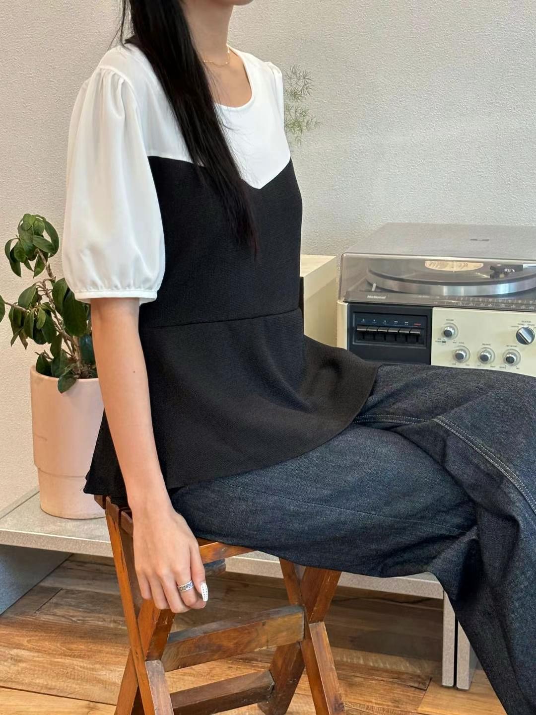 YANGPA韓國直郵㊣女裝新品時尚人氣職業25春夏休閑襯衫蕾絲衫YANGPA襯衫/蕾絲衫