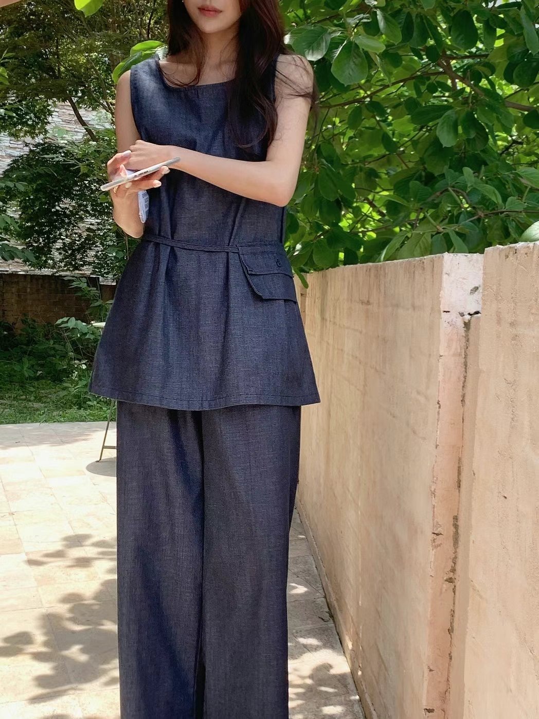 T.BLOSSOM東大門㊣直郵女裝新品熱賣人氣休閑25春夏套裝含小包T.BLOSSOM套裝