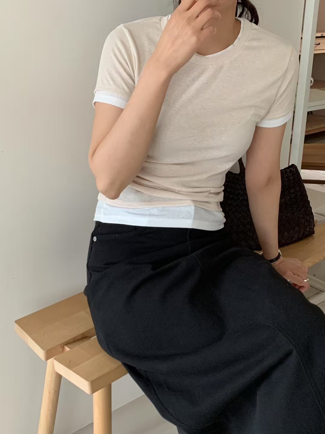 COMMA-콤마-T東大門㊣代購女裝新款25春夏真品推薦時尚T恤COMMAT恤