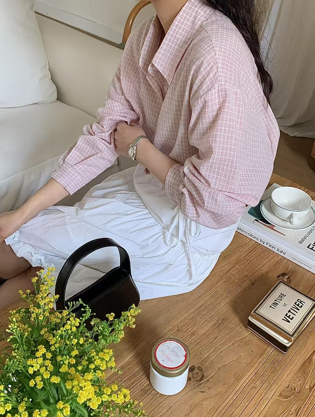 COMMA-콤마-T韓國代購㊣女士新品人氣真品時尚襯衫蕾絲衫COMMA襯衫/蕾絲衫