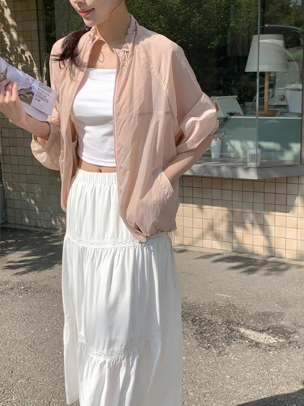 T.BLOSSOM韓國直郵㊣女裝新品職業推薦人氣熱賣真品25春夏夾克T.BLOSSOM夾克