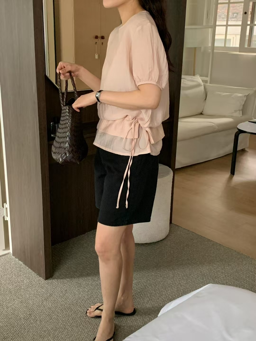 COMMA-콤마-T東大門㊣實拍女裝新款時尚熱賣職業襯衫蕾絲衫COMMA襯衫/蕾絲衫