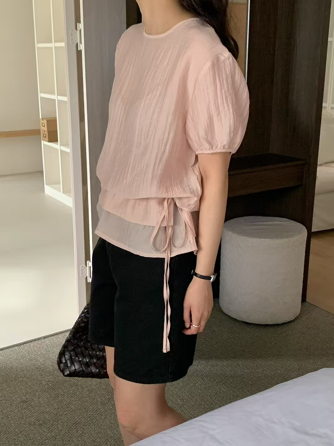 COMMA-콤마-T東大門㊣實拍女裝新款時尚熱賣職業襯衫蕾絲衫COMMA襯衫/蕾絲衫