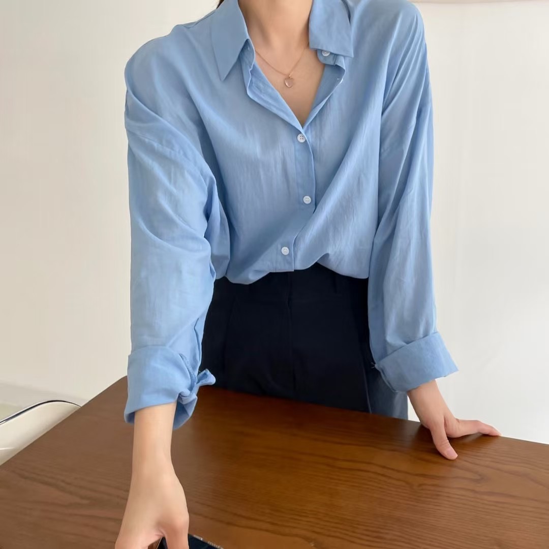 COMMA-콤마-T韓國直郵㊣女士新款推薦職業真品襯衫蕾絲衫COMMA襯衫/蕾絲衫