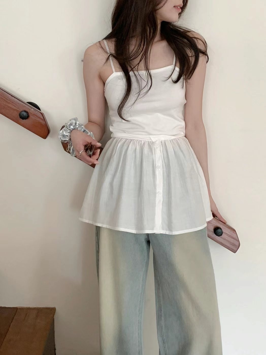 T.BLOSSOM東大門㊣實拍女士新品人氣25春夏休閑推薦連衣裙T.BLOSSOM連衣裙