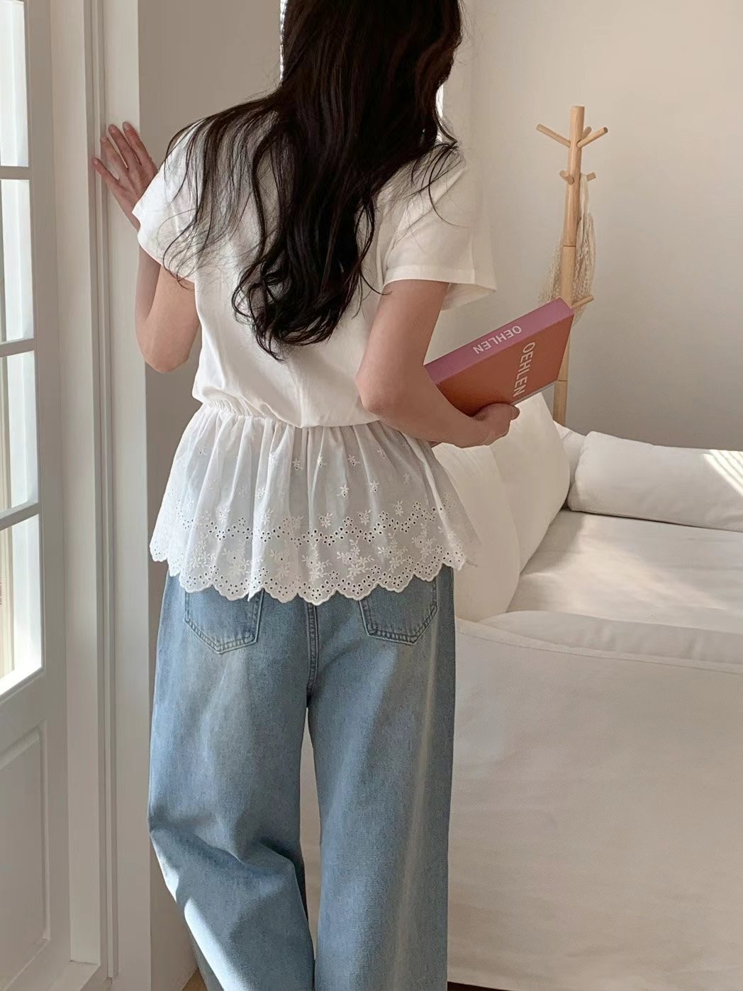 T.BLOSSOM韓國直郵㊣女士新款真品25春夏人氣職業休閑熱賣T恤T.BLOSSOMT恤