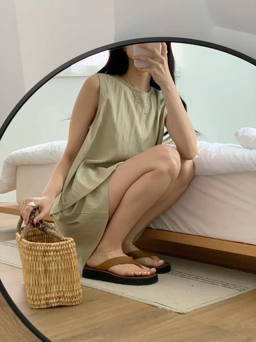 HACKER韓國代購㊣女士新款25春夏時尚推薦熱賣真品吊帶背心HACKER吊帶/背心