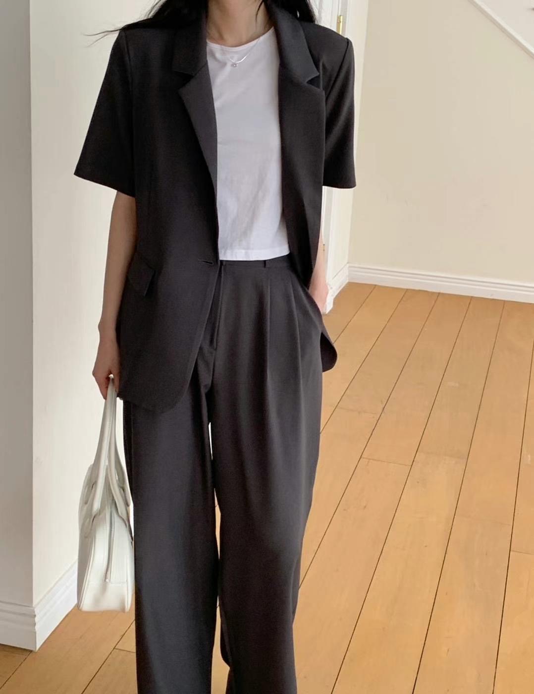 HACKER韓國直郵㊣女士新款職業25春夏休閑時尚推薦熱賣夾克HACKER夾克