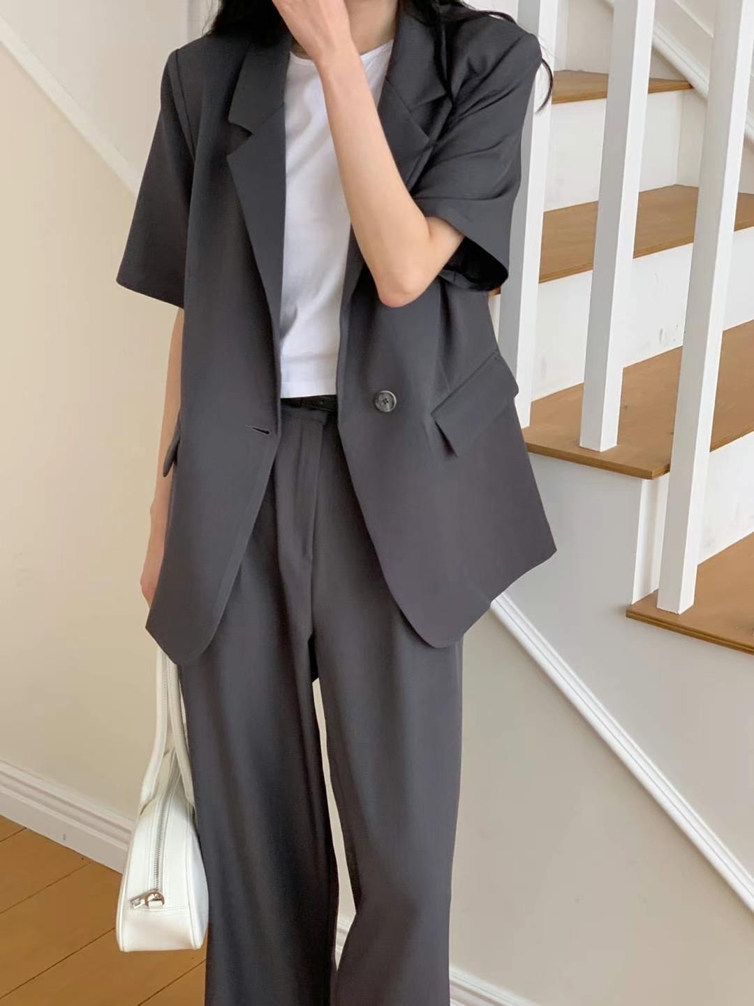 HACKER韓國直郵㊣女士新款職業25春夏休閑時尚推薦熱賣夾克HACKER夾克