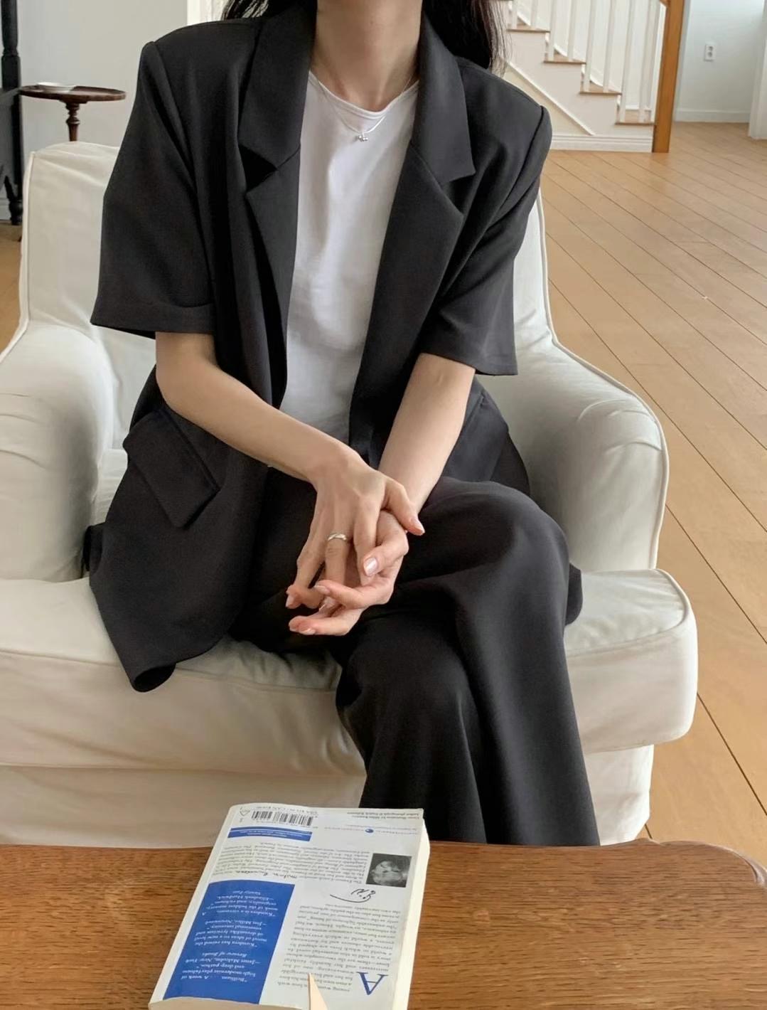 HACKER韓國直郵㊣女士新款職業25春夏休閑時尚推薦熱賣夾克HACKER夾克
