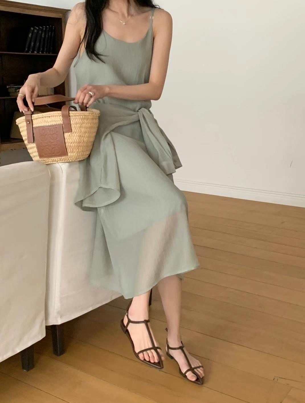 HACKER韓國直郵㊣女士新款25春夏時尚職業真品人氣套裝套裝HACKER套裝