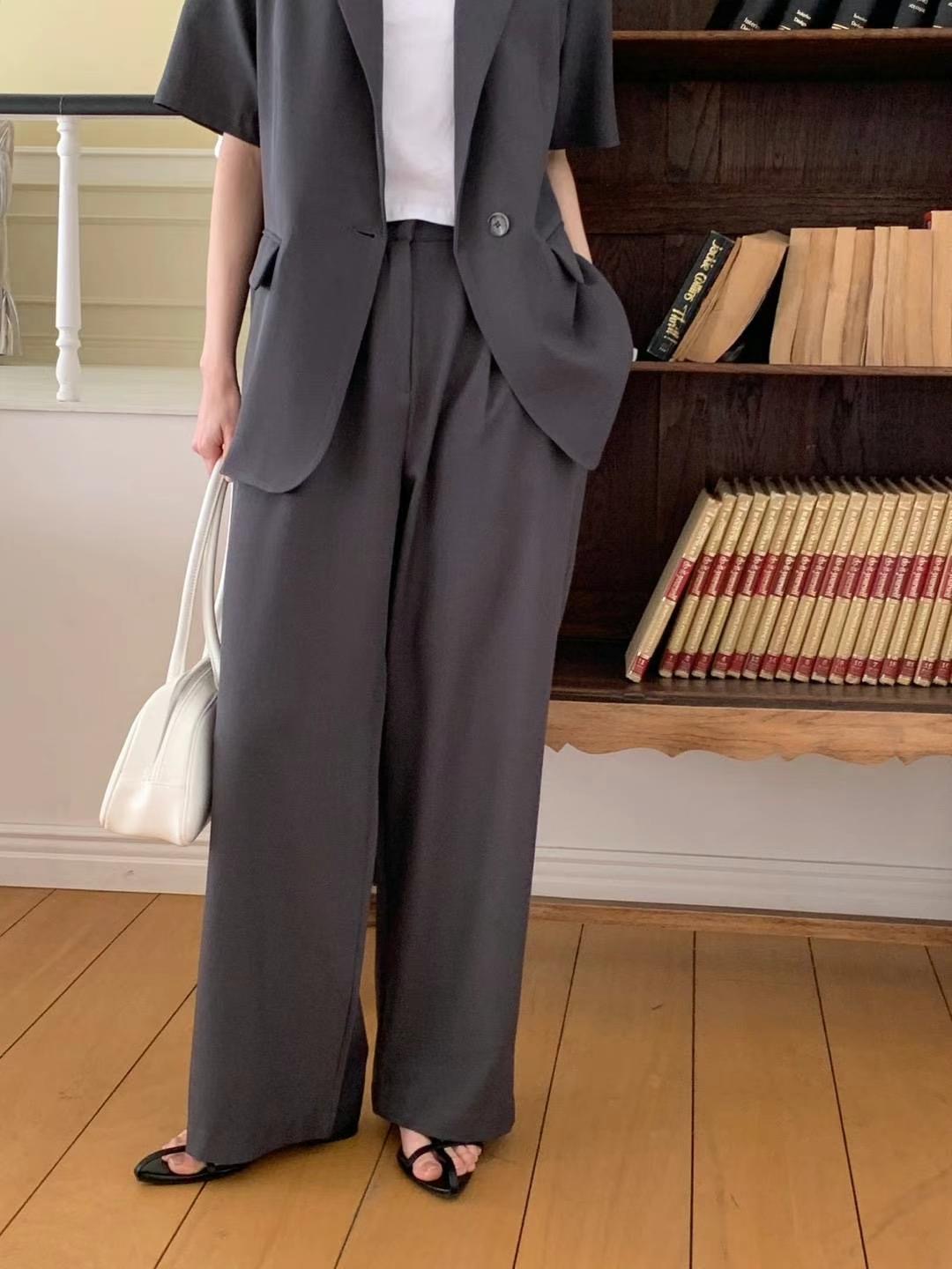 HACKER東大門㊣實拍女裝新品人氣25春夏真品時尚休閑休閑褲HACKER休閑褲