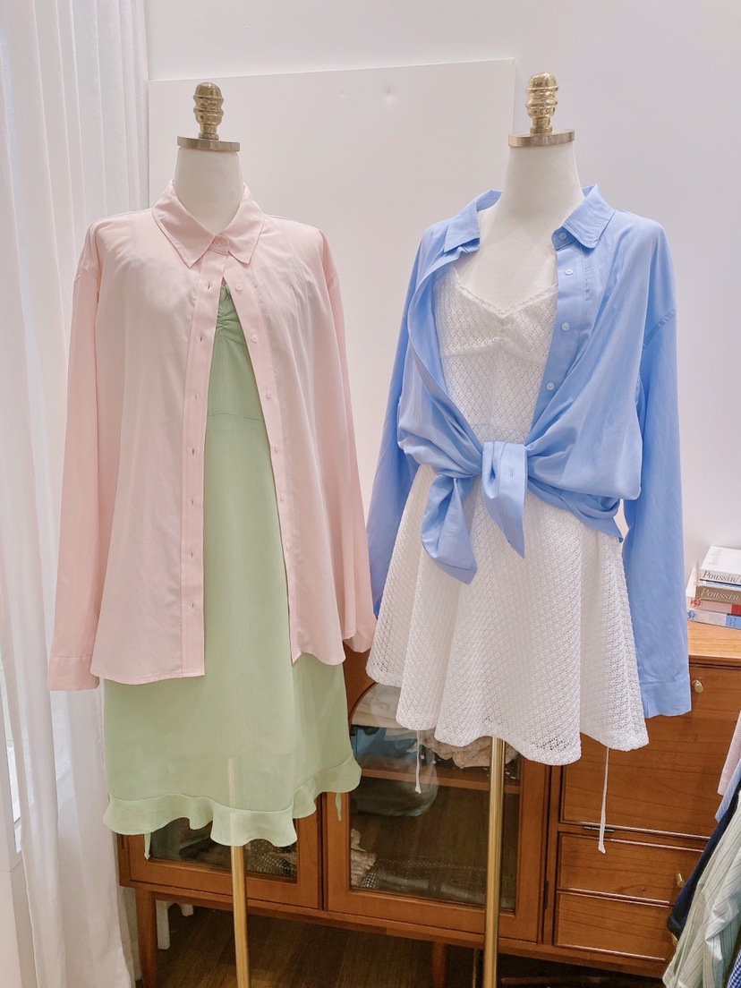 LETAILOR東大門㊣實拍女士新品25春夏休閑職業推薦襯衫蕾絲衫LETAILOR襯衫/蕾絲衫