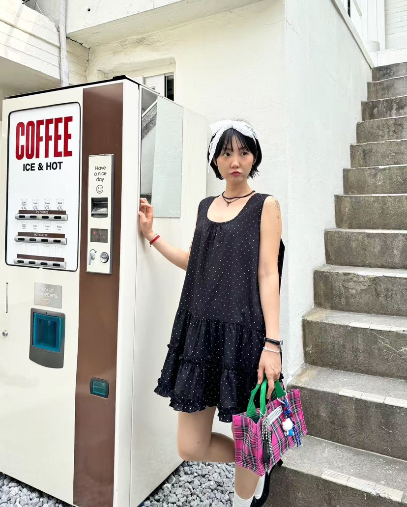 HEYJUDE韓國直郵㊣女士新品人氣熱賣推薦25春夏休閑職業連衣裙HEYJUDE連衣裙