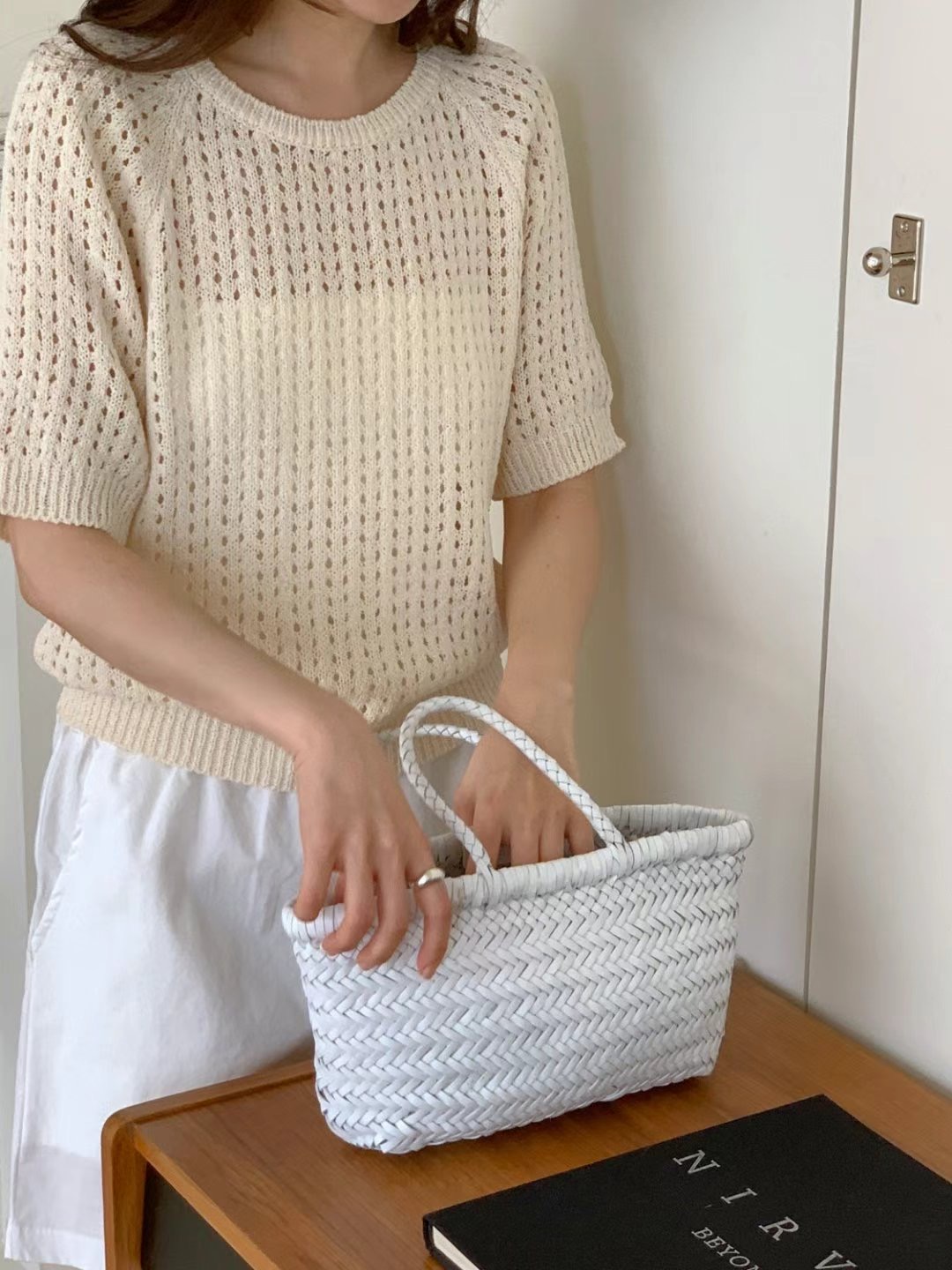 SUNDAY韓國直郵㊣女裝新款休閑熱賣職業推薦人氣25春夏針織衫SUNDAY針織衫圖色3