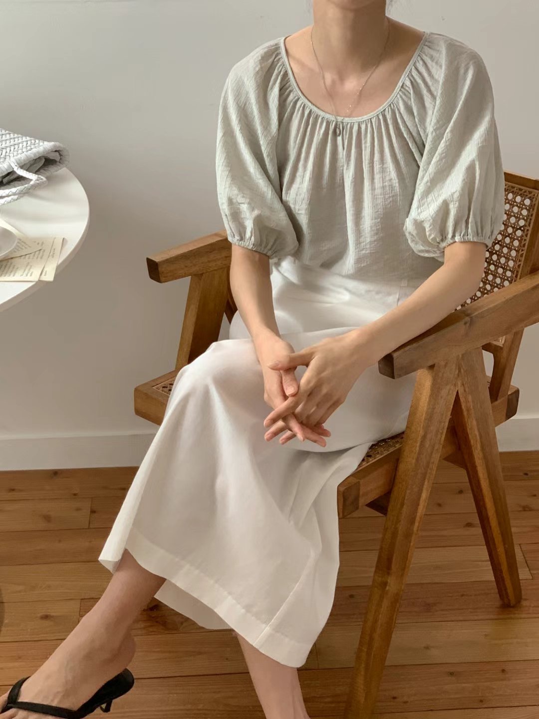 SUNDAY東大門㊣代購女士新款人氣休閑職業推薦時尚襯衫蕾絲衫SUNDAY襯衫/蕾絲衫
