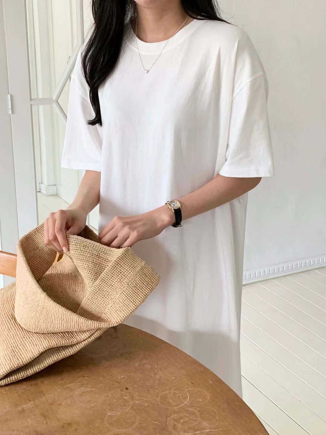 SUNDAY東大門㊣實拍女裝新品25春夏人氣熱賣職業時尚連衣裙SUNDAY連衣裙