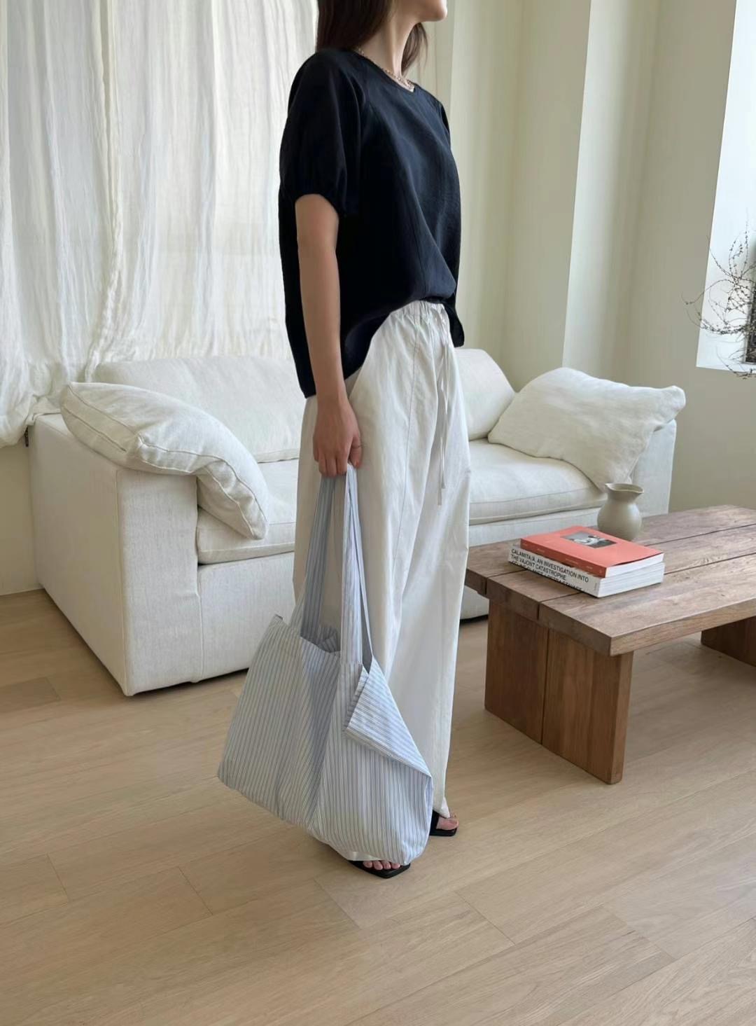 SIMPIEBEIGE韓國代購㊣女士新款熱賣25春夏真品人氣推薦休閑褲SIMPIEBEIGE休閑褲