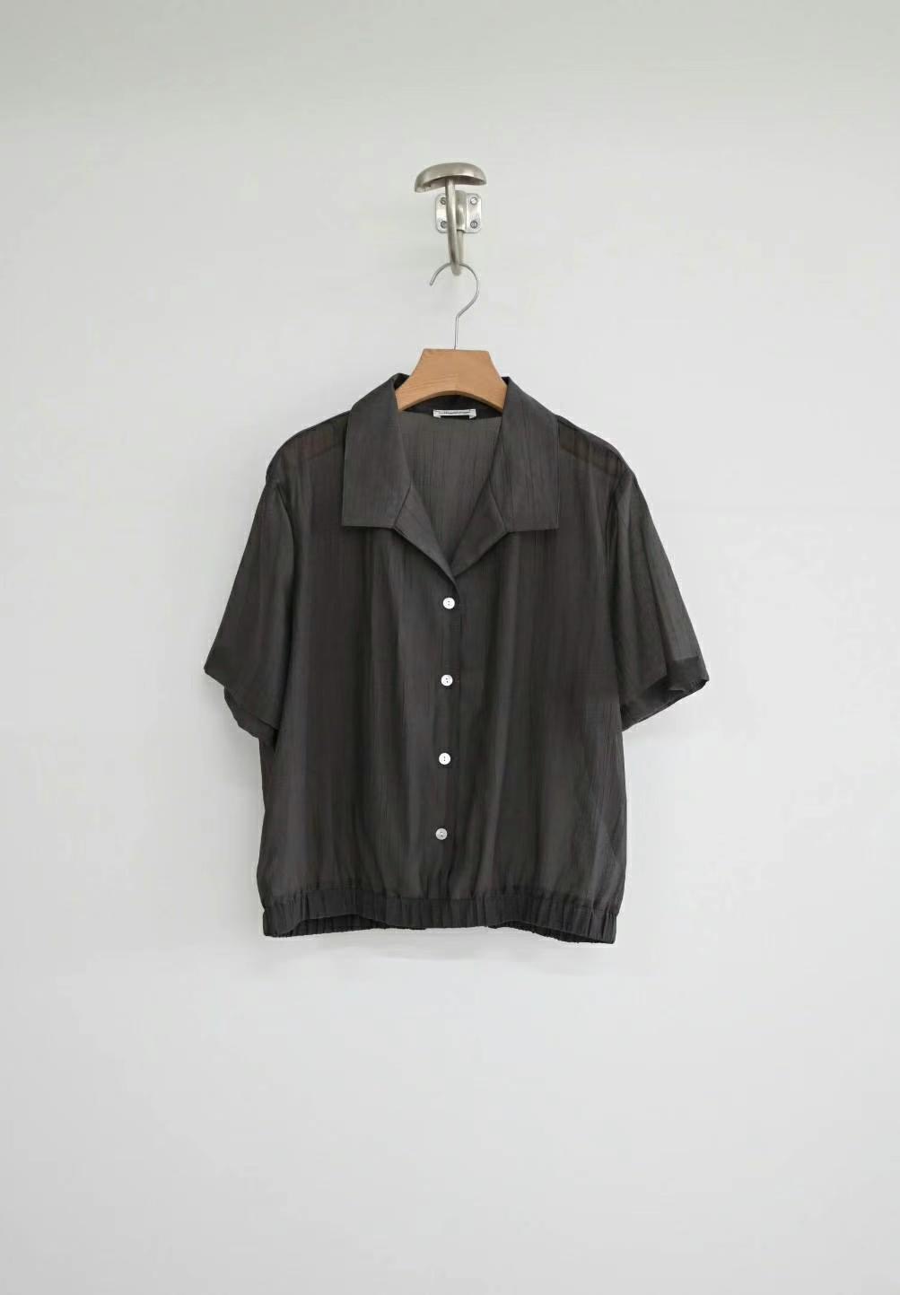 SIMPIEBEIGE韓國代購㊣女士新品25春夏熱賣真品休閑襯衫蕾絲衫SIMPIEBEIGE襯衫/蕾絲衫圖色3