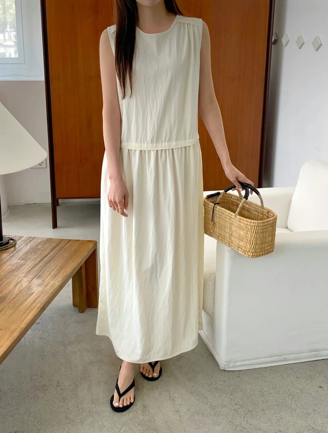 SUNDAY韓國代購㊣女裝新款熱賣人氣職業休閑推薦25春夏連衣裙SUNDAY連衣裙