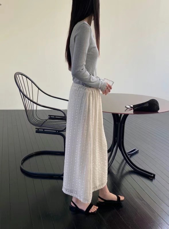 SIMPIEBEIGE東大門㊣直郵女士新品時尚推薦職業25春夏熱賣長裙SIMPIEBEIGE長裙