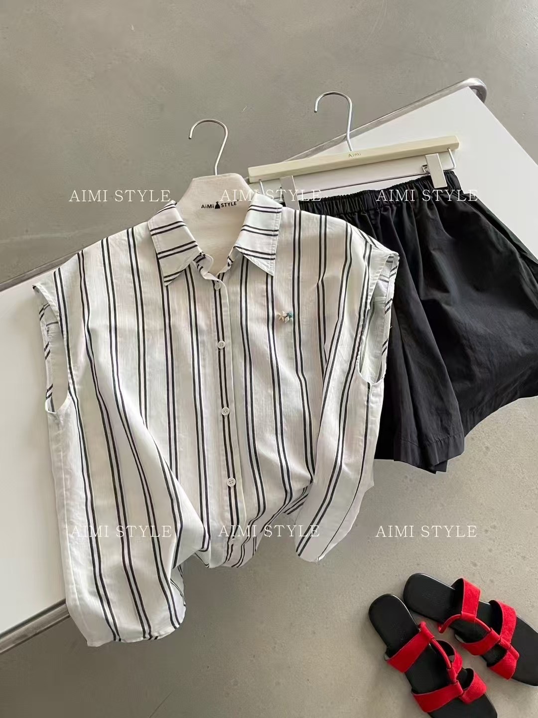 ANGE東大門㊣實拍女裝新品職業25春夏人氣推薦真品襯衫蕾絲衫ANGE襯衫/蕾絲衫