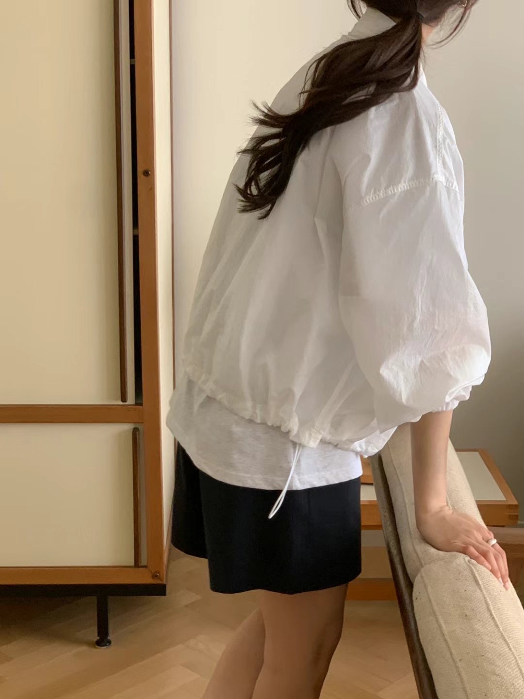 SUNDAY東大門㊣直郵女裝新品熱賣真品推薦休閑時尚25春夏夾克SUNDAY夾克