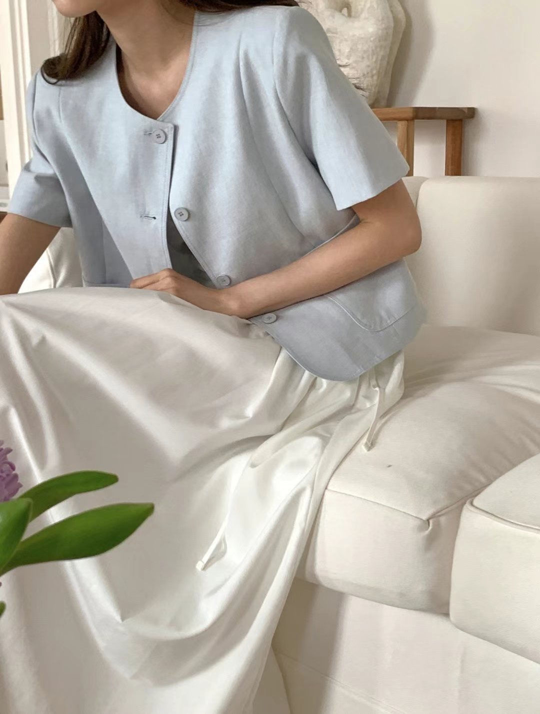 SUNDAY韓國直郵㊣女裝新品職業時尚推薦熱賣休閑真品人氣夾克SUNDAY夾克