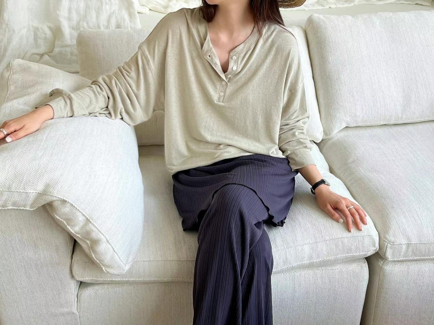 SIMPIEBEIGE韓國直郵㊣女裝新品25春夏職業真品休閑時尚衛衣SIMPIEBEIGE衛衣