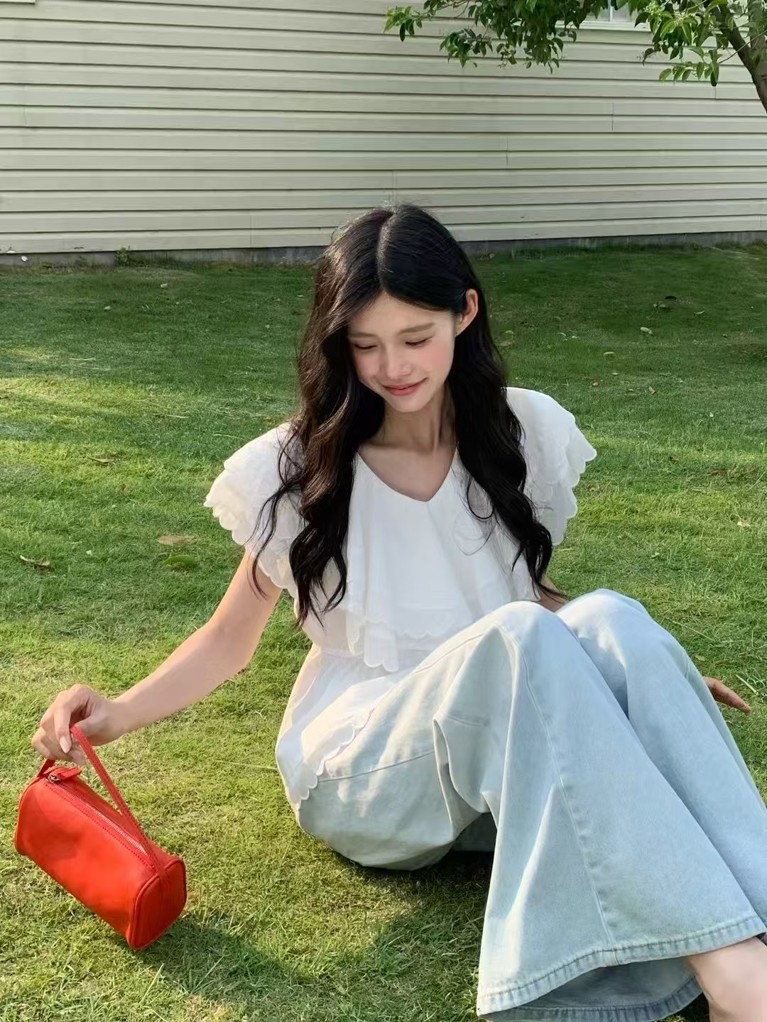 ANGE韓國直郵㊣女士新款時尚真品人氣熱賣職業襯衫蕾絲衫柔軟ANGE襯衫/蕾絲衫