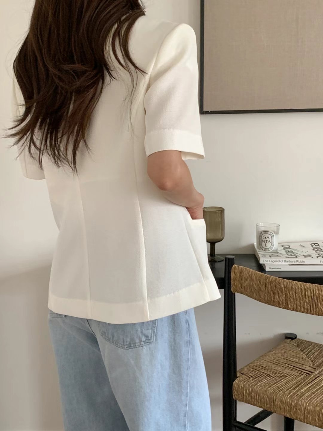SUNDAY韓國直郵㊣女士新品25春夏時尚職業真品熱賣人氣夾克SUNDAY夾克