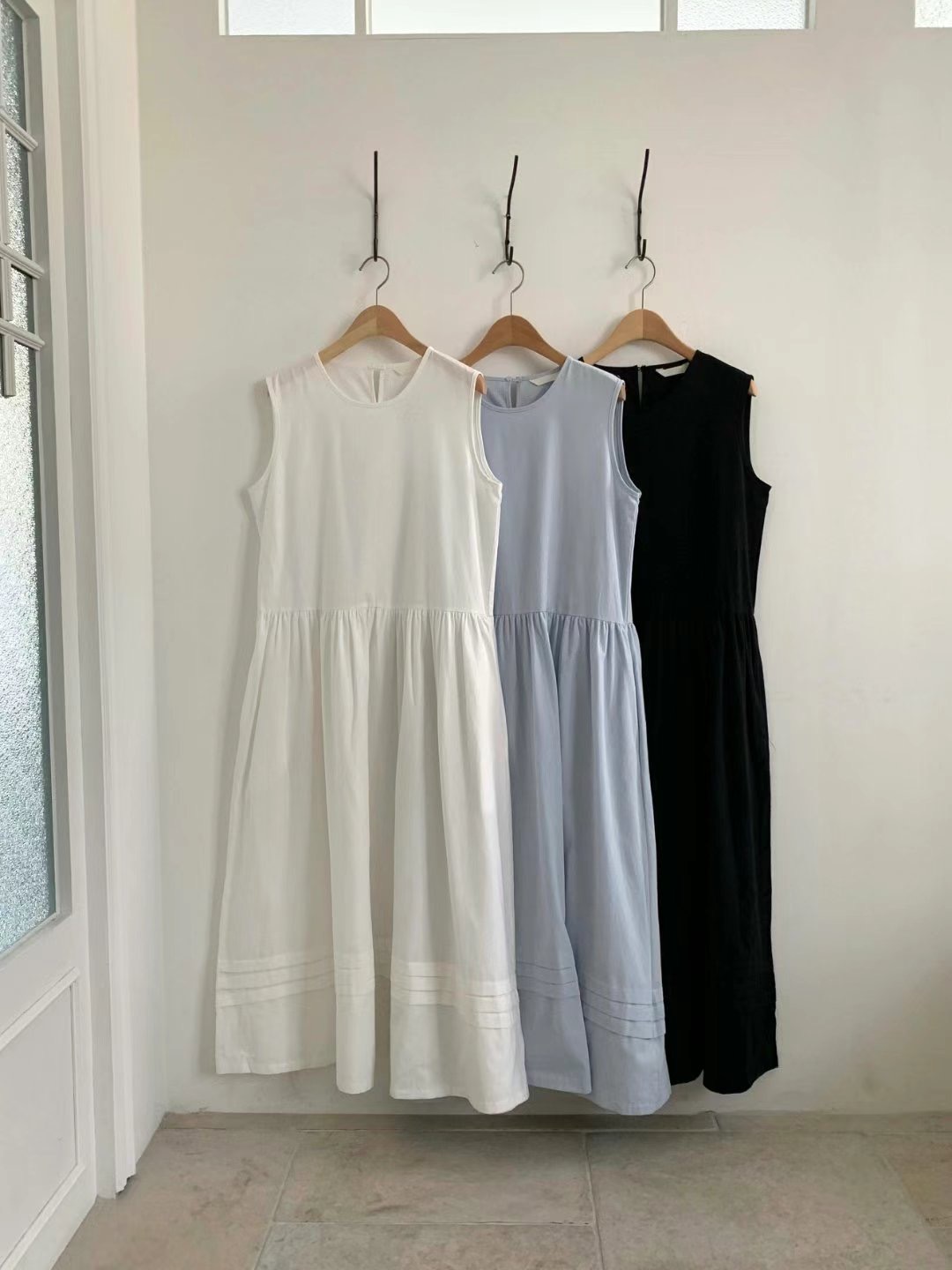SUNDAY韓國代購㊣女士新款推薦真品25春夏人氣職業時尚連衣裙SUNDAY連衣裙圖色3左三色