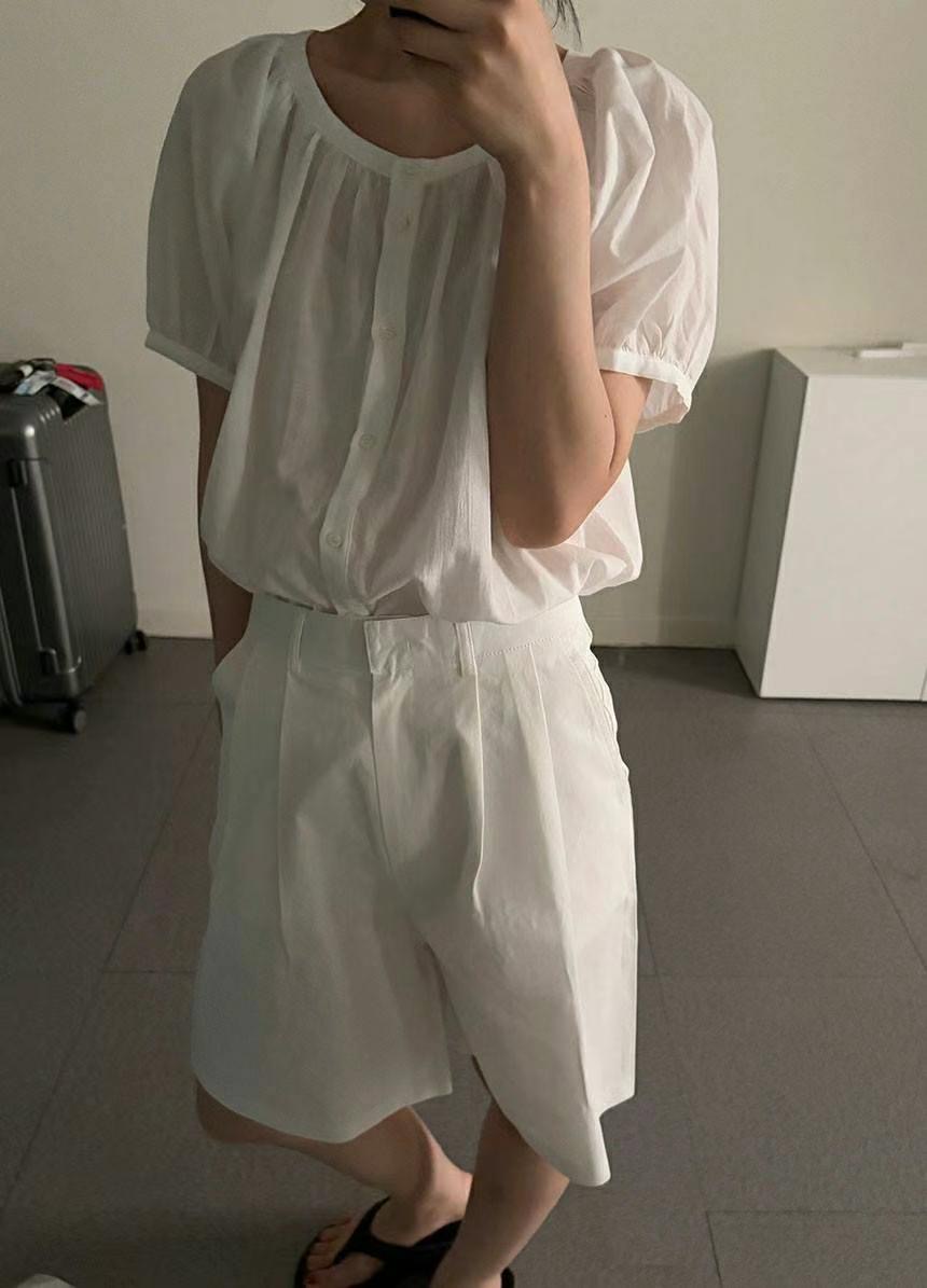 SIMPIEBEIGE韓國直郵㊣女士新款推薦25春夏人氣真品襯衫蕾絲衫SIMPIEBEIGE襯衫/蕾絲衫圖色3