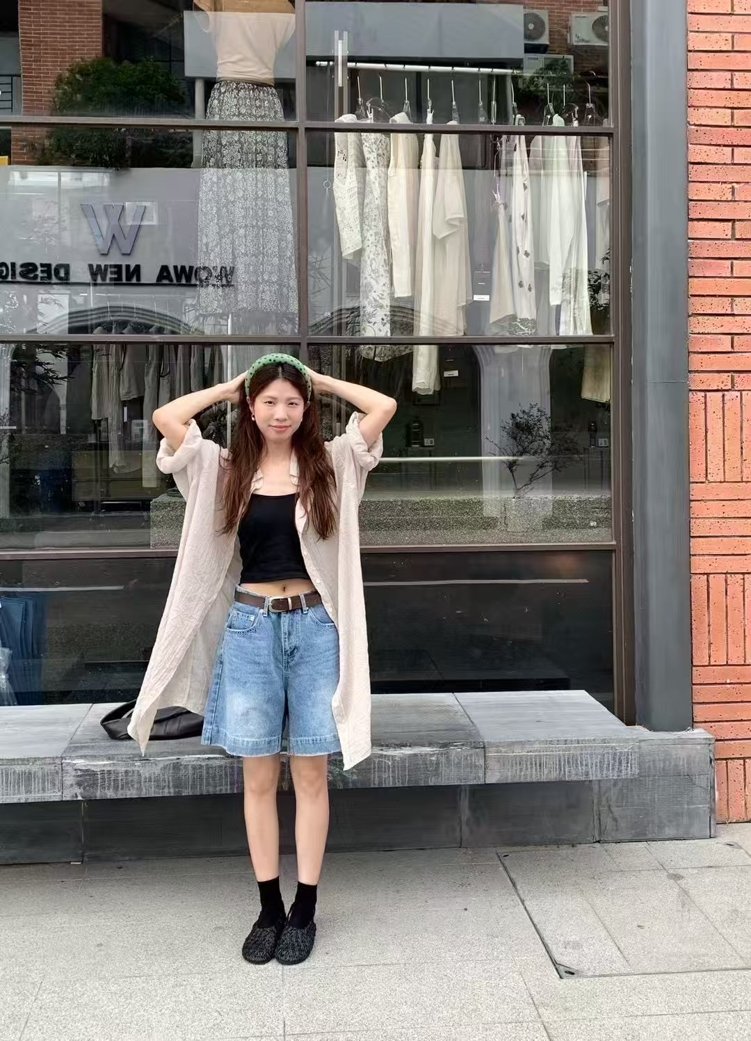 ANGE韓國代購㊣女士新品人氣休閑25春夏推薦真品襯衫蕾絲衫ANGE襯衫/蕾絲衫