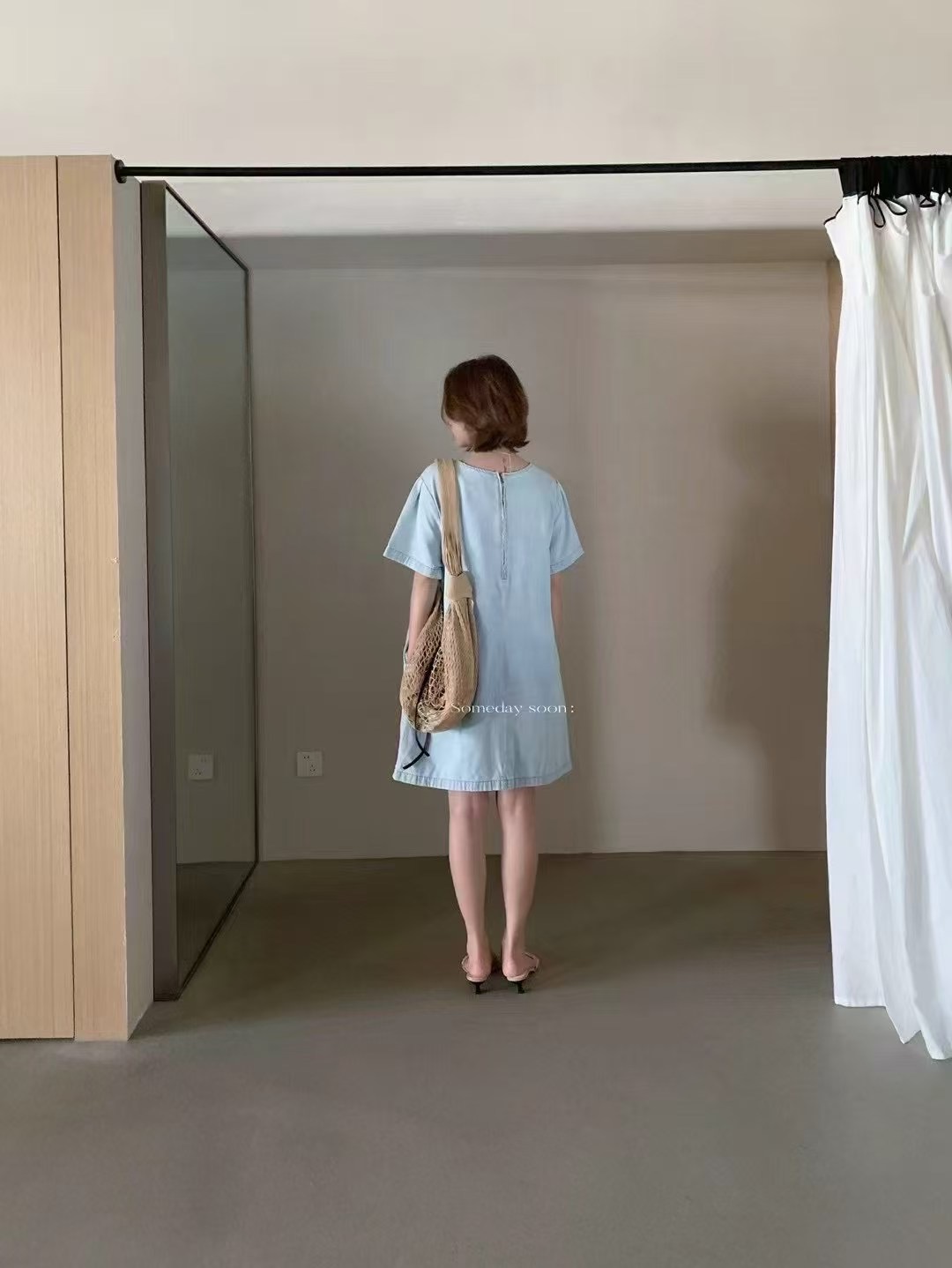 ANGE韓國直郵㊣女士新品推薦人氣職業時尚熱賣休閑25春夏連衣裙ANGE連衣裙