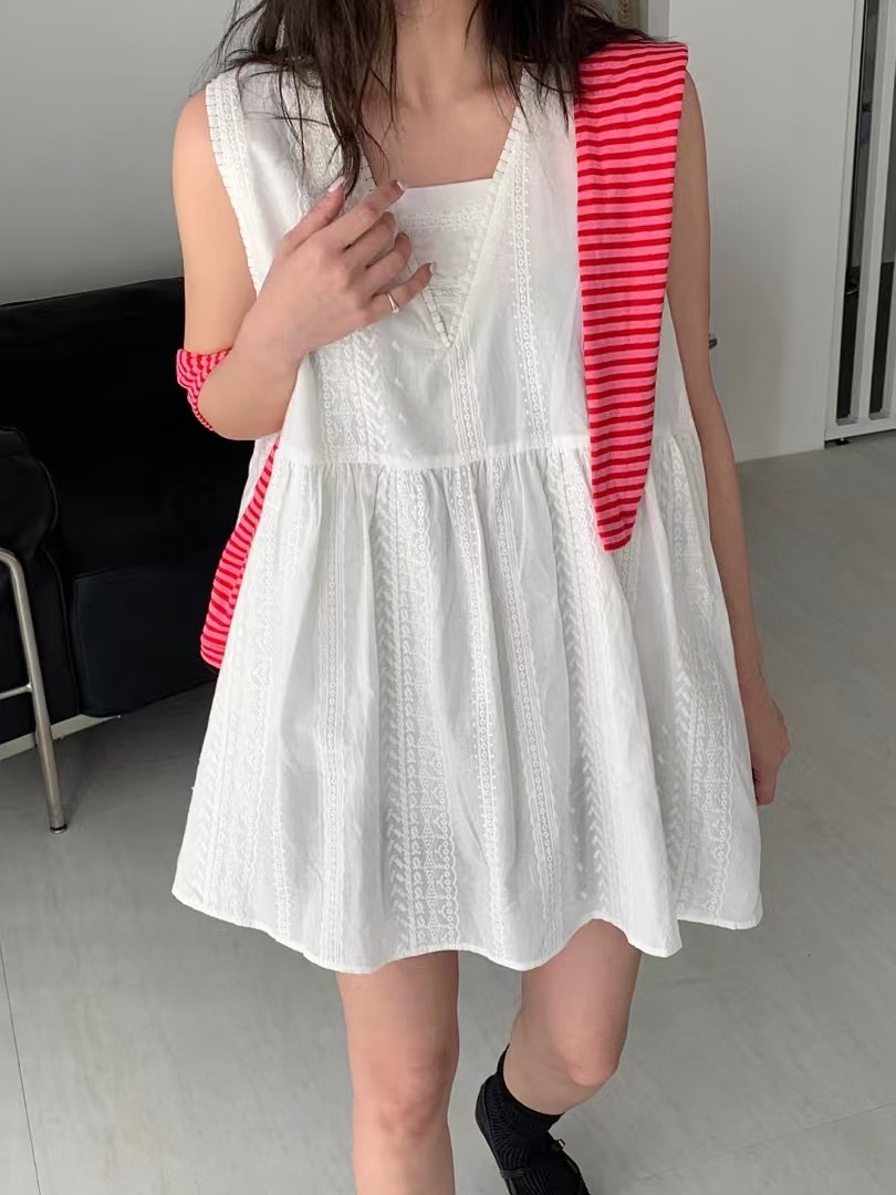 VICTORIA韓國直郵㊣女裝新款休閑時尚熱賣職業人氣25春夏連衣裙VICTORIA連衣裙圖色2