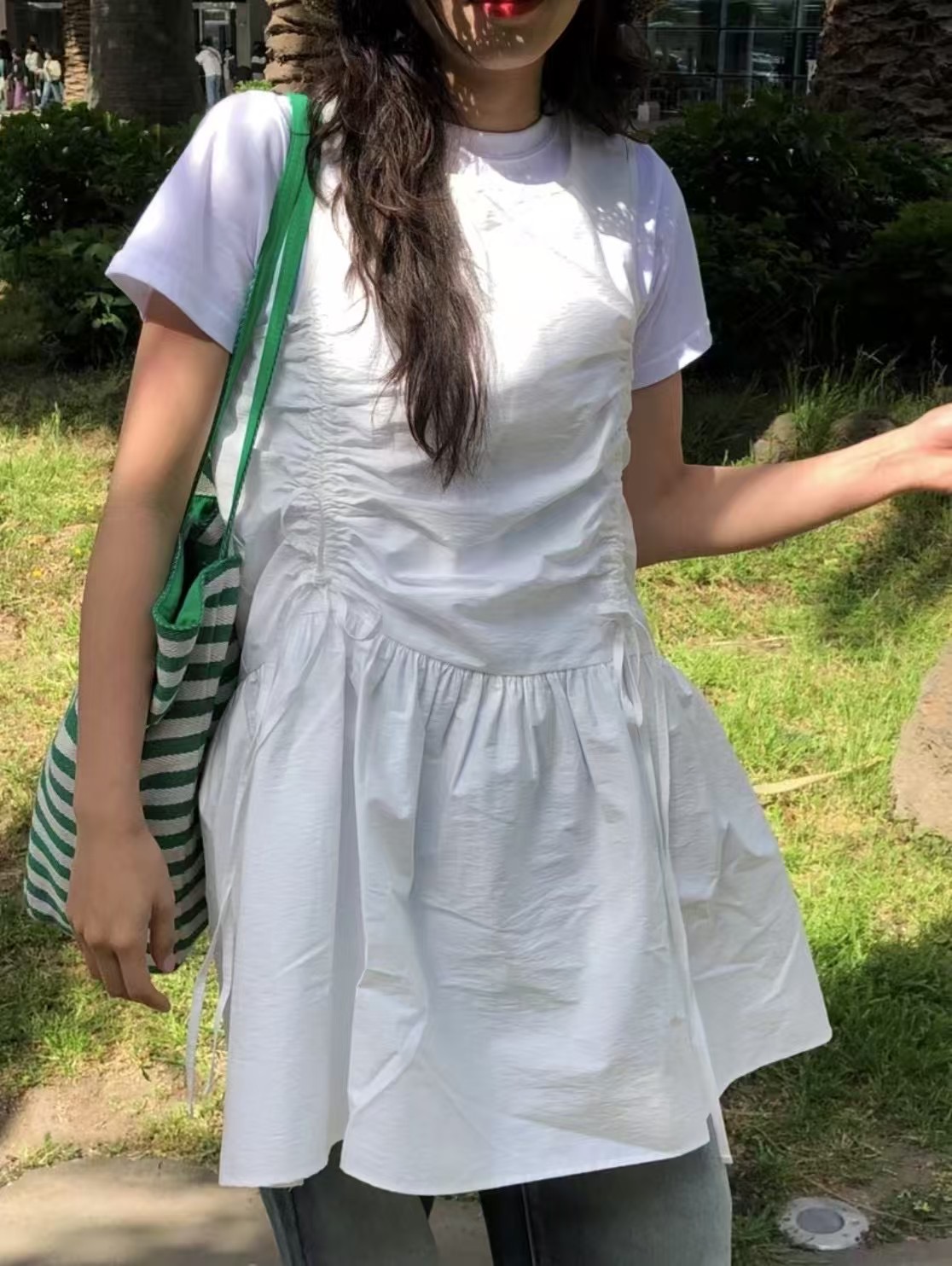 ANGE東大門㊣實拍女士新款休閑推薦人氣熱賣25春夏時尚連衣裙ANGE連衣裙