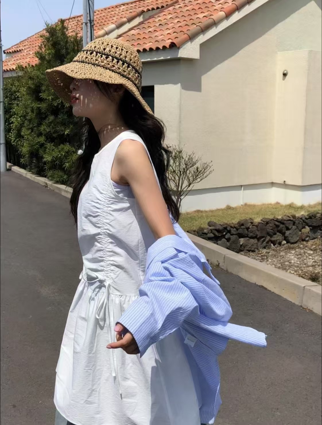 ANGE東大門㊣實拍女士新款休閑推薦人氣熱賣25春夏時尚連衣裙ANGE連衣裙
