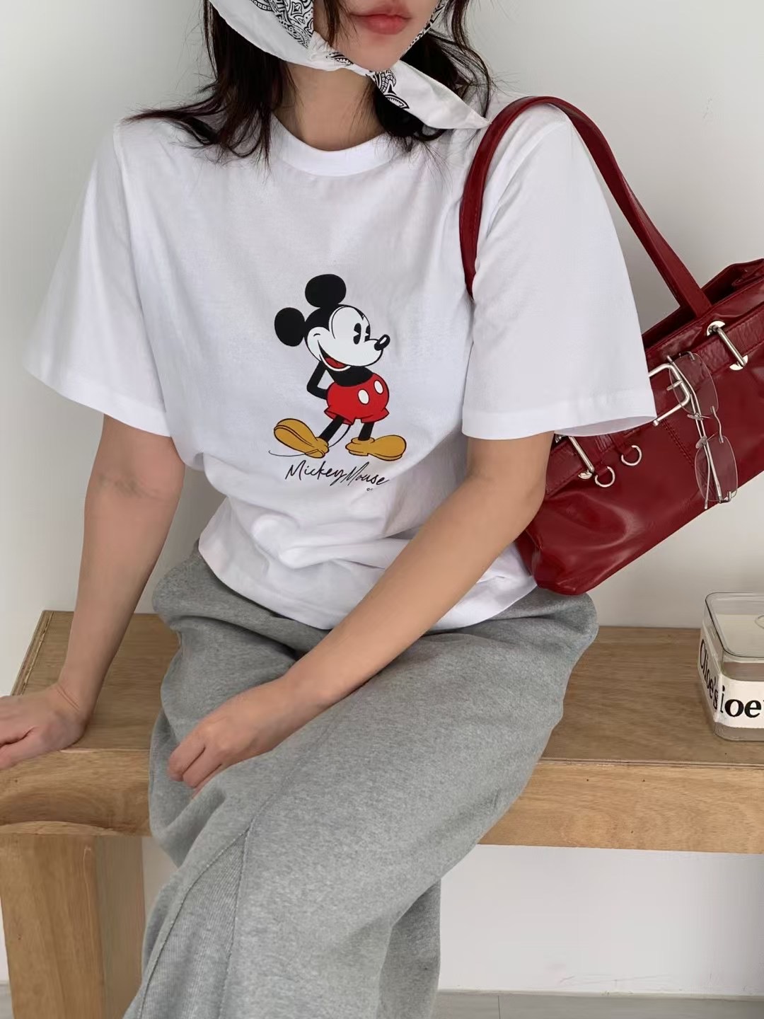 VICTORIA韓國代購㊣女裝新款熱賣時尚休閑推薦人氣職業25春夏T恤VICTORIAT恤