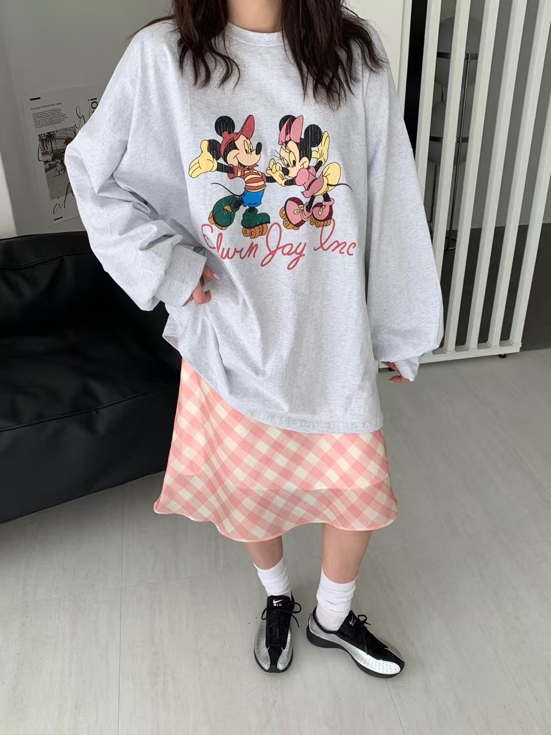 VICTORIA韓國直郵㊣女士新品25春夏推薦熱賣職業時尚長袖T恤VICTORIA長袖T恤