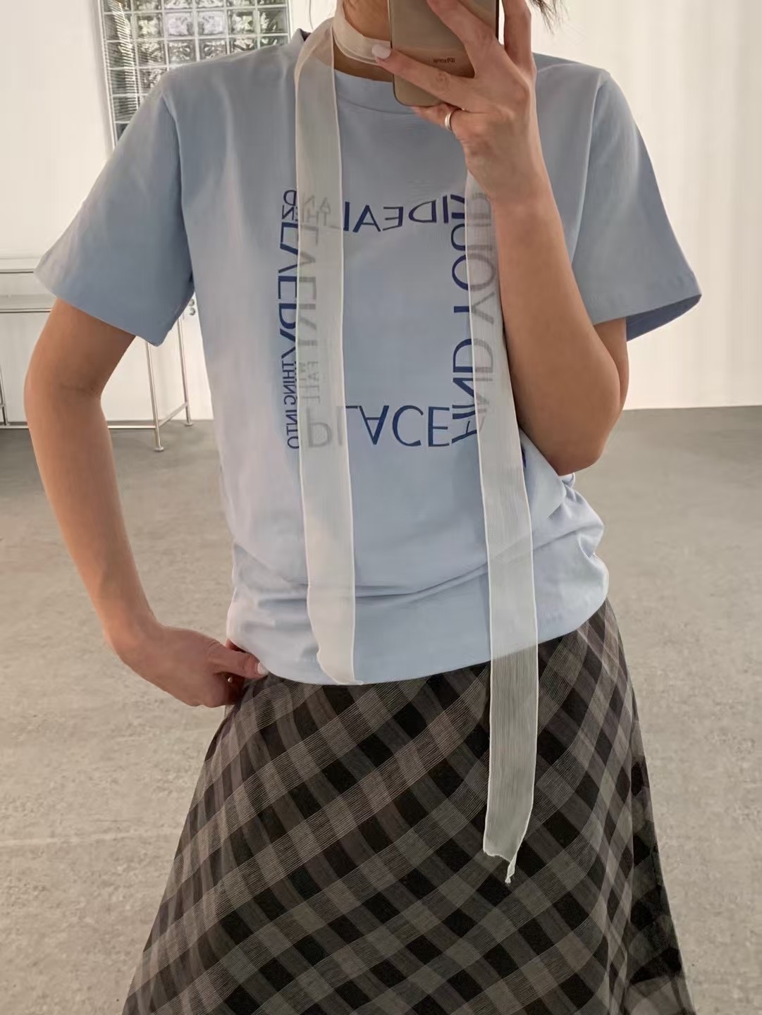 VICTORIA東大門㊣代購女士新款時尚人氣熱賣休閑推薦25春夏T恤VICTORIAT恤圖色4